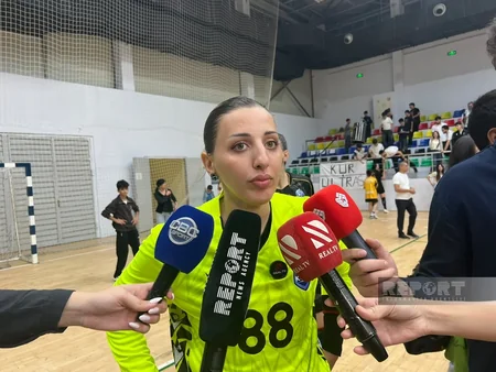 Kürün həndbolçusu Mədinə Musayeva: WHC Çair Skopye ilə başabaş mübarizə gözləyirik
