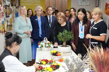 MDB nümayəndələri DOST İnklüziv İnkişaf və Yaradıcılıq Mərkəzinin fəaliyyəti ilə tanış olublar