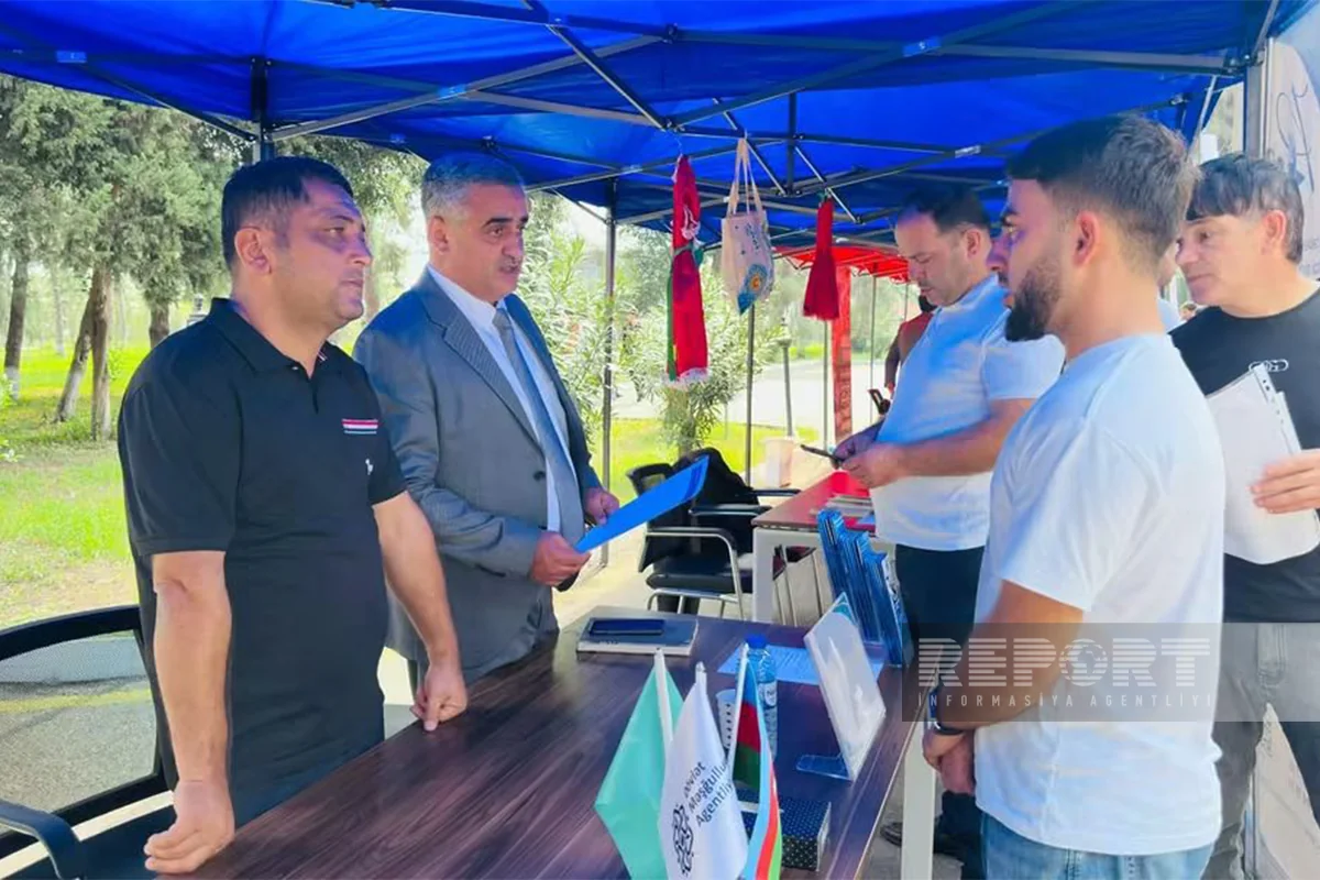 Cəlilabadda növbəti əmək yarmarkası keçirilib