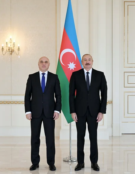 President Ilham Aliyev receives newly appointed Georgian ambassador to Azerbaijan