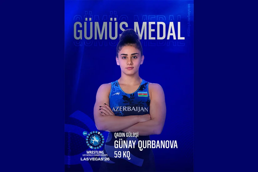 Azerbaijani wrestler Gunay Gurbanova wins silver at U23 World Championships