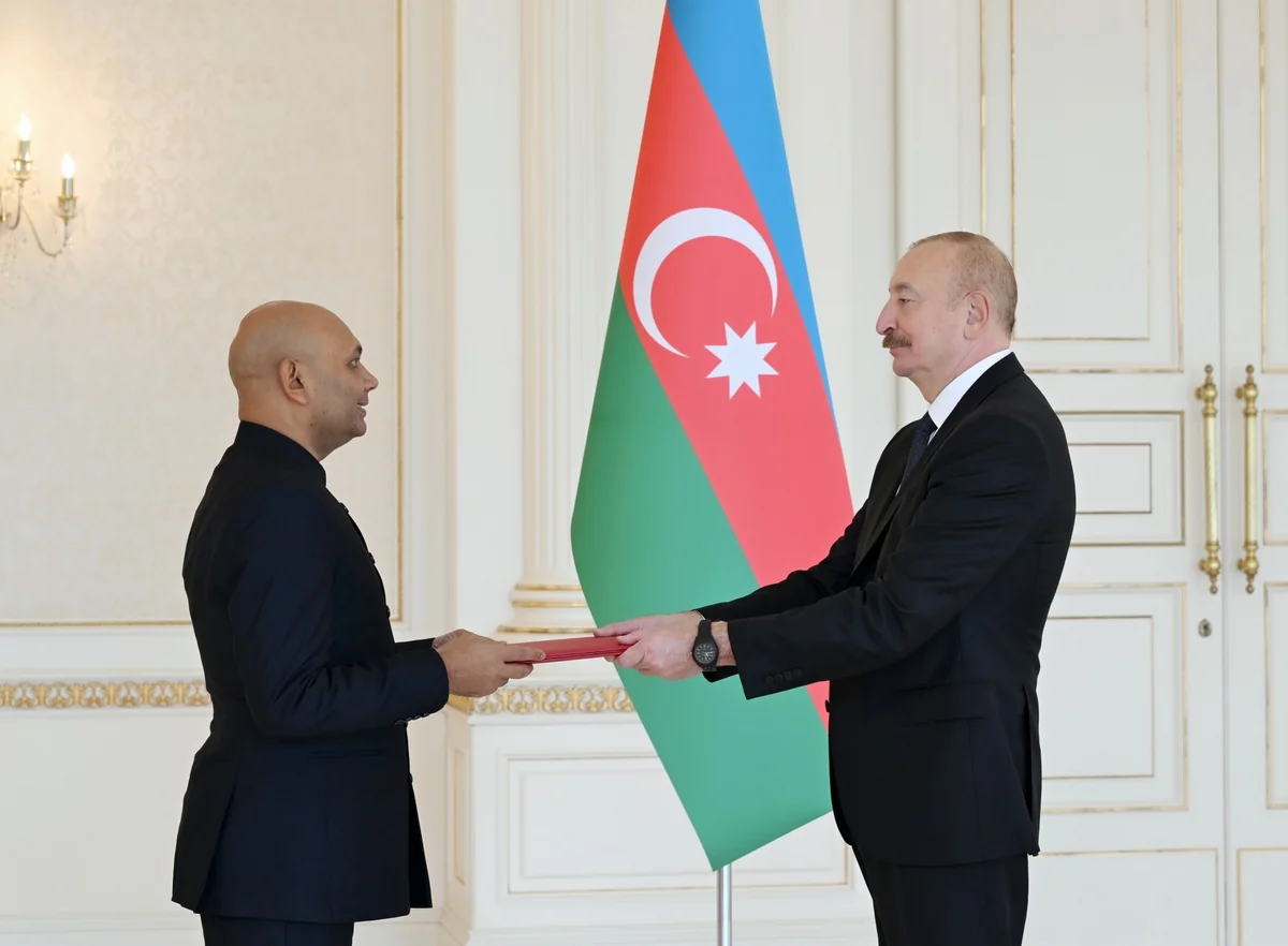 President Ilham Aliyev received newly appointed Indian ambassador to Azerbaijan