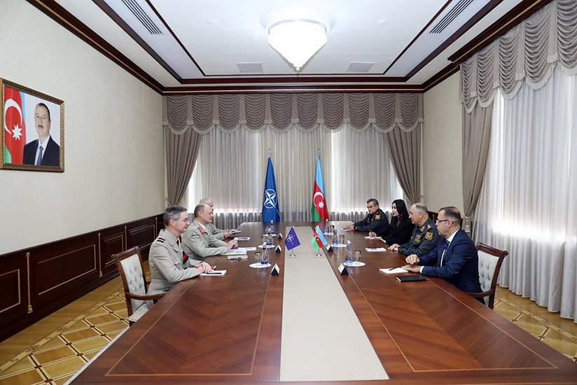 Azərbaycan və NATO arasında hərbi təhsil sahəsində əməkdaşlıq müzakirə olunub