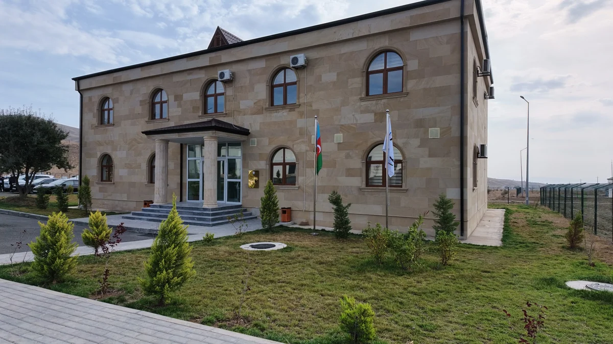Cəbrayılda ADSEA-nın tabeli qurumunun yeni inzibati binasının açılışı olub