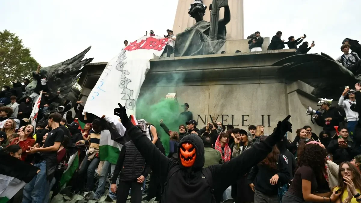 В Италии прошли студенческие протесты