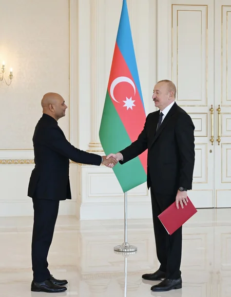 President Ilham Aliyev received newly appointed Indian ambassador to Azerbaijan