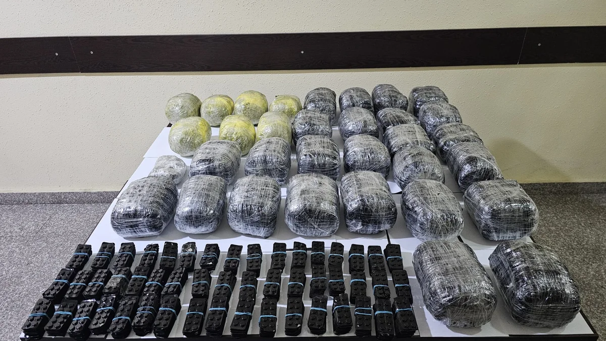 İrandan Azərbaycana 35 kiloqram narkotikin keçirilməsinin qarşısı alınıb