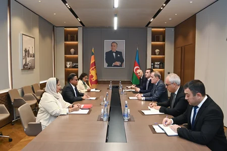Azərbaycan və Şri-Lanka XİN başçıları ikitərəfli münasibətləri müzakirə ediblər