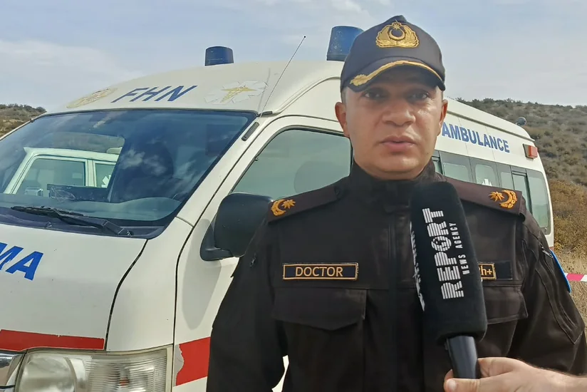 FHN rəsmisi: Minatəmizləmə qrupları müasir təcili tibbi yardım avtomobilləri ilə təmin edilib