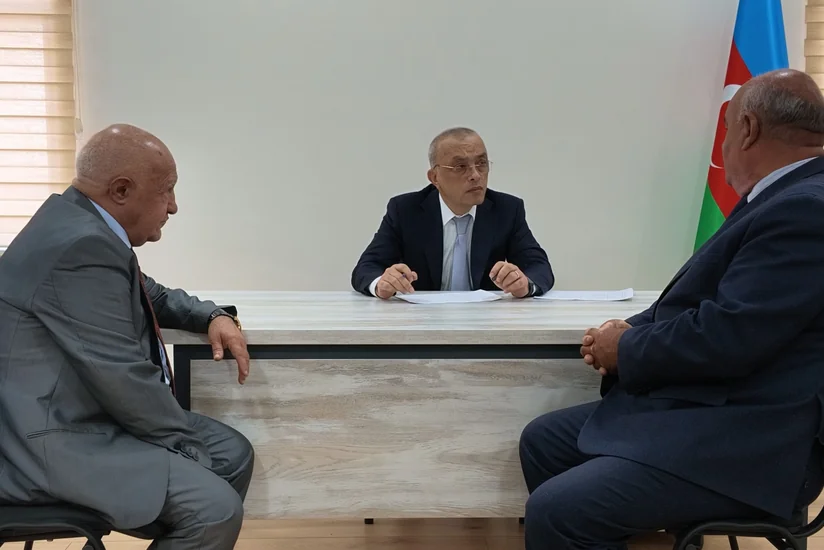 ADSEA sədri Cəbrayıl şəhərində vətəndaşlarla görüşüb