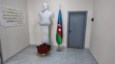Cəbrayılda ADSEA-nın tabeli qurumunun yeni inzibati binasının açılışı olub
