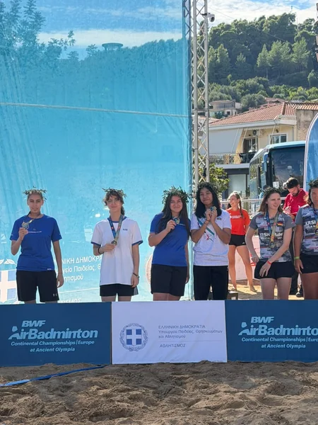 Azərbaycanın AirBadminton komandası Avropa çempionatında bürünc medal qazanıb