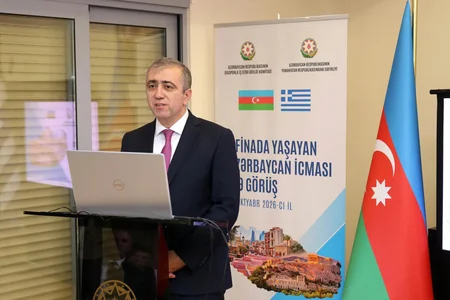 Fuad Muradov Yunanıstandakı azərbaycanlılarla diaspor fəaliyyətinin yol xəritəsini müzakirə edib
