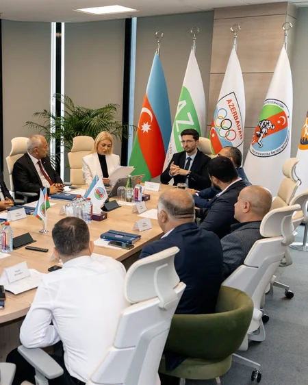 AGF-də regional güləş koordinatorları ilə görüş keçirilib