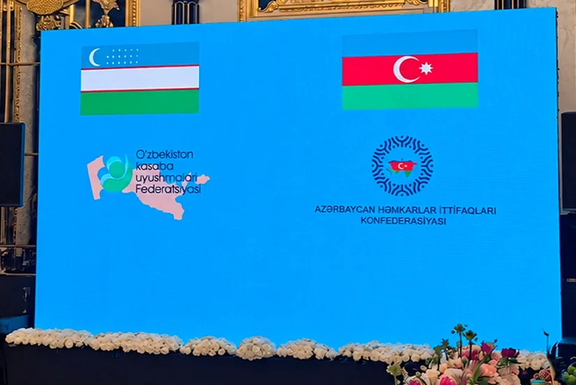 Azərbaycan və Özbəkistan həmkarlar ittifaqları arasında əməkdaşlıq haqqında memorandum imzalanıb