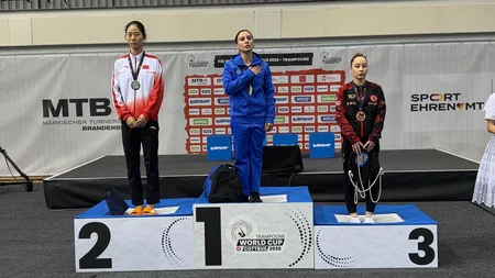 Azərbaycan gimnastı Selcan Mahsudova Dünya Kubokunda qızıl medal qazanıb