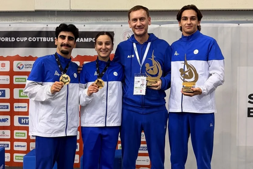Azərbaycan gimnastları Dünya Kuboku seriyalarının qalibi olublar