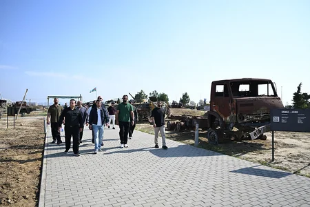 Şahinlərin Görüşü - 2026 təliminin iştirakçıları Hərbi Qənimətlər Parkında olublar