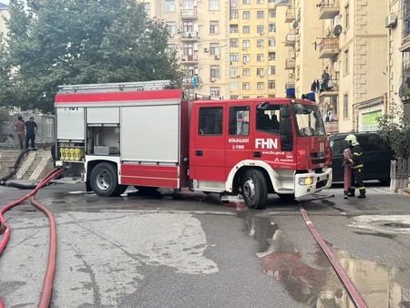 Xırdalanda uşaq əyləncə mərkəzindəki yanğın məhdudlaşdırılıb - yenilənib