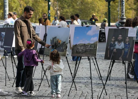 Ermənistanın Azərbaycana qarşı mina müharibəsi Romada fotofaktlarla nümayiş etdirilib