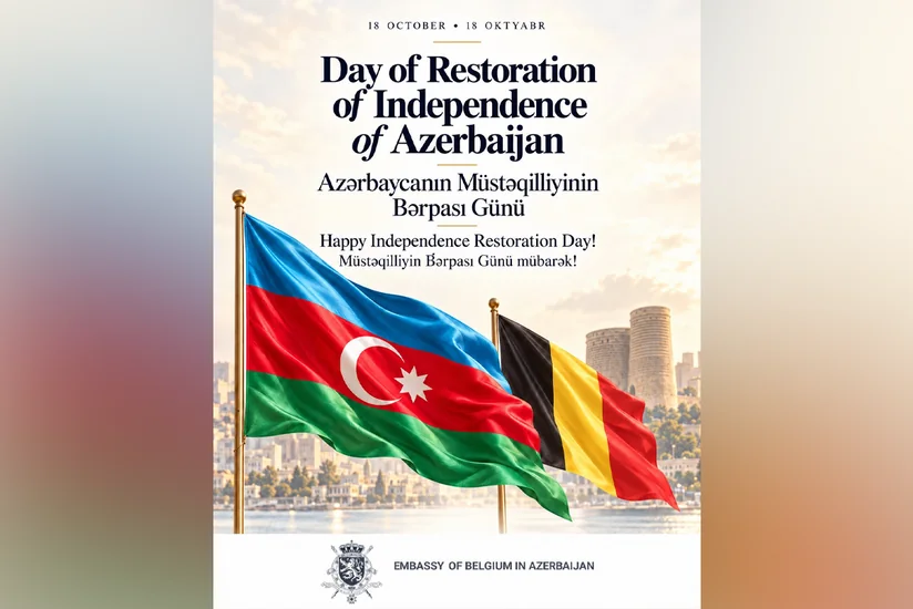 Belgium congratulates Azerbaijan on occasion of Day of Restoration of Independence