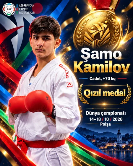 Azərbaycan karateçiləri dünya çempionatını 5 medalla başa vurublar