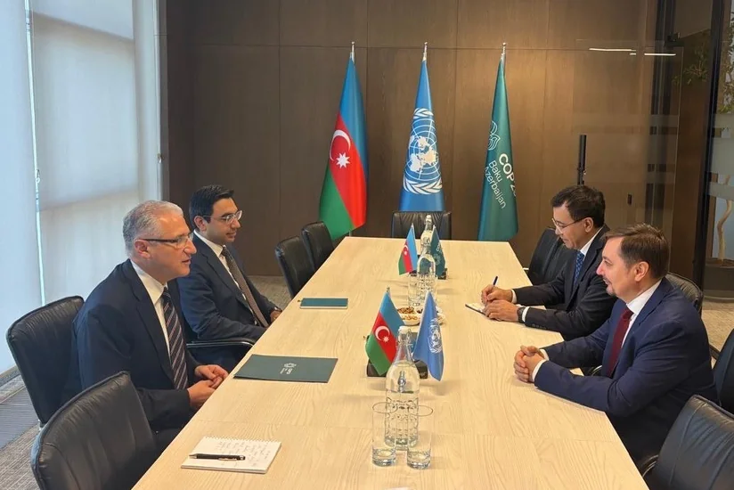 Azərbaycanla BMT Xəzərdə suyun səviyyəsinin azalmasını müzakirə edib