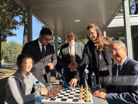 Belqradda Azərbaycan Səfirliyinin təşkilatçılığı ilə Sülh və Suverenlik adlı şahmat turniri keçirilib