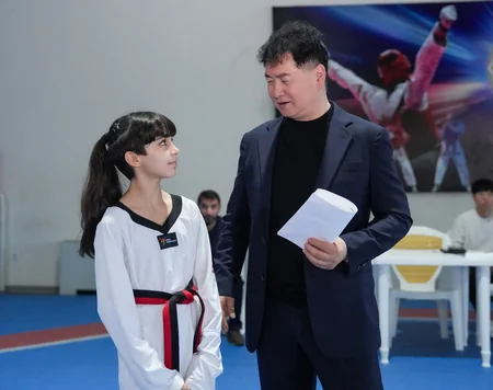 Azərbaycan Taekvondo Federasiyası dan imtahanı keçirib