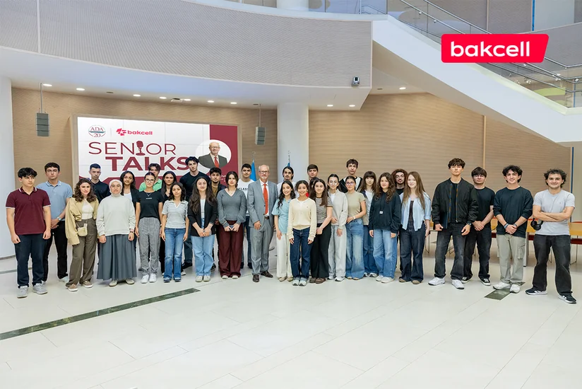 Bakcellin baş icraçı direktoru ADA Universitetinin tələbələri ilə görüşüb