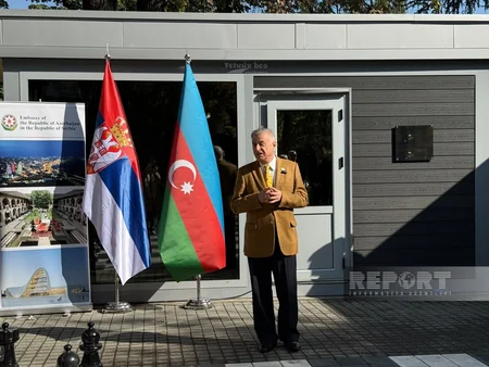 Belqradda Azərbaycan Səfirliyinin təşkilatçılığı ilə Sülh və Suverenlik adlı şahmat turniri keçirilib