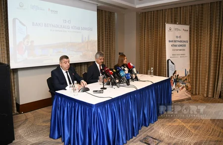 XII Bakı Beynəlxalq Kitab Sərgisi ilə bağlı mətbuat konfransı keçirilib