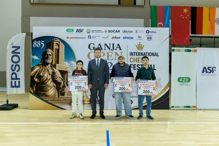 Ganja Open 2026 beynəlxalq şahmat festivalına yekun vurulub