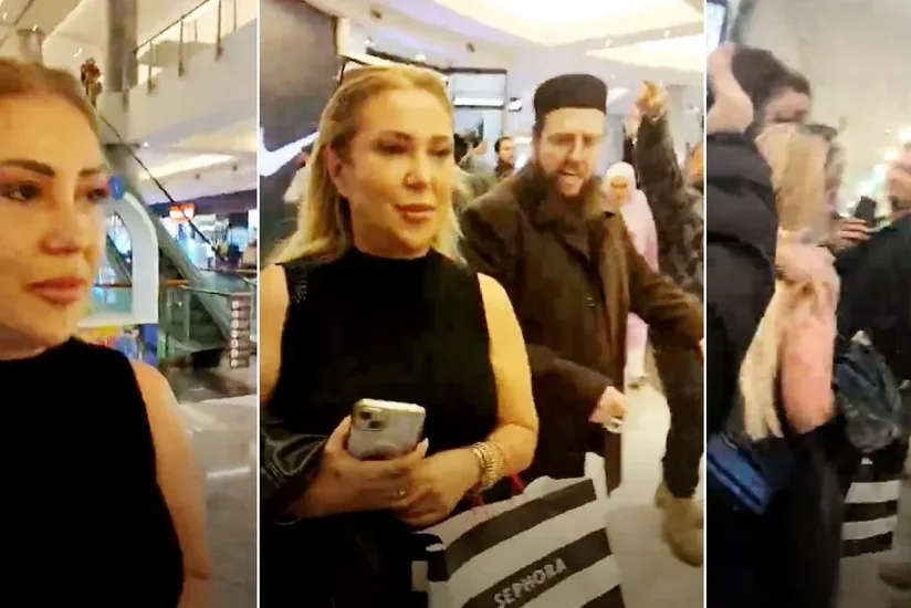 İstanbulda İsrail və Türkiyə vətəndaşlığı olan qadına qarşı kütləvi etirazlar edilib