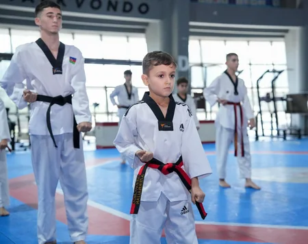 Azərbaycan Taekvondo Federasiyası dan imtahanı keçirib