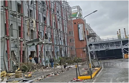 Kiyev Rusiya ordusunun növbəti kütləvi hava hücumuna məruz qalıb – Fotoreportaj