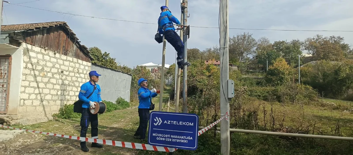 В Агдере высокоскоростной интернет стал доступен в 10 населенных пунктах