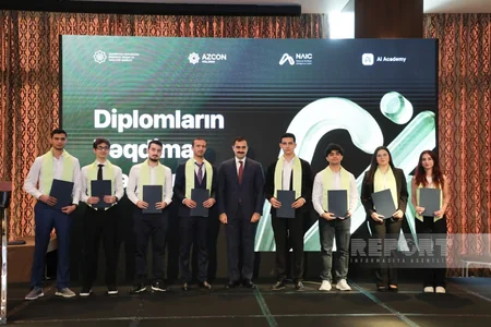 Milli Süni İntellekt Mərkəzinin AI Academy proqramının ilk buraxılışı baş tutub