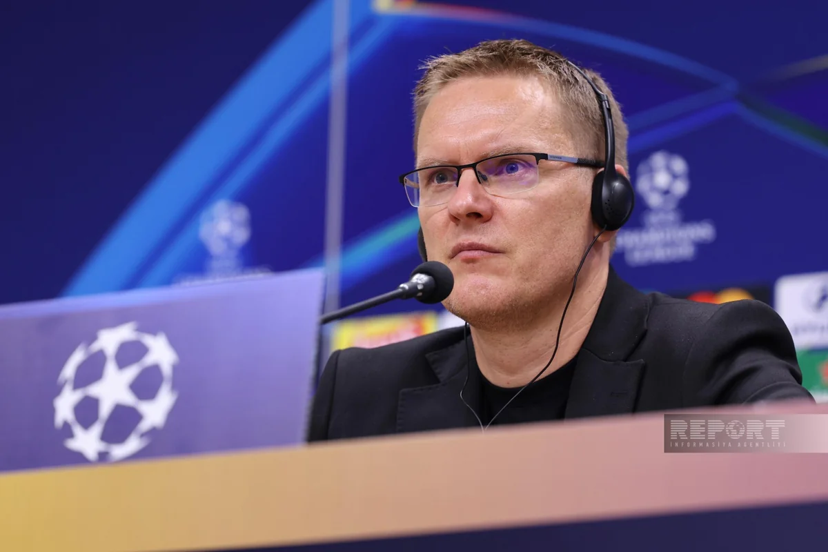 Valdas Dambrauskas: Futbolçularımla fəxr edirəm