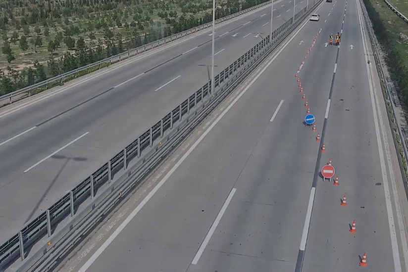 Zığ şosesi hava limanı istiqamətində avtomobillərin sürət həddi azaldılıb