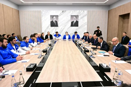 Rəşad Nəbiyev dünya çempionatında iştirak edən cüdoçuların çıxışını yüksək qiymətləndirib