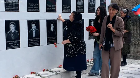 Laçında şəhidlərin xatirəsinə ucaldılmış abidə kompleksinin açılışı olub
