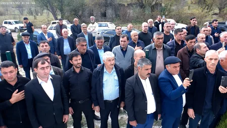 Laçında şəhidlərin xatirəsinə ucaldılmış abidə kompleksinin açılışı olub