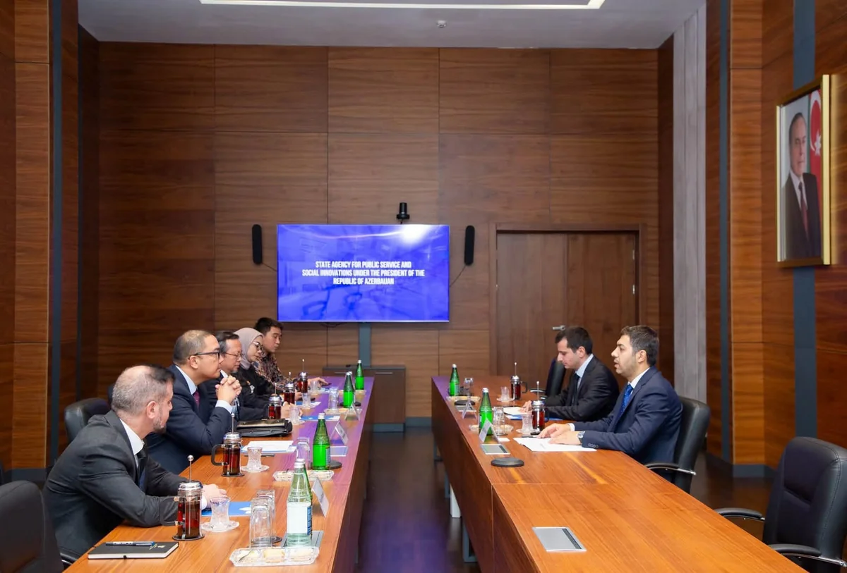 Over 300 centers operate in Indonesia based on Azerbaijan's ASAN Service model