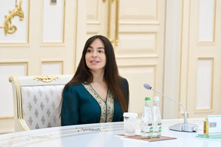 Aşqabadda Leyla Əliyevanın, Oğulcahan Atabayevanın və Saida Mirziyoyevanın üçtərəfli görüşü olub