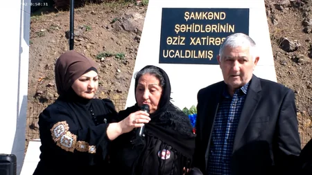 Laçında şəhidlərin xatirəsinə ucaldılmış abidə kompleksinin açılışı olub