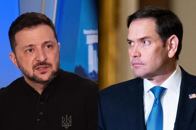 Zelenski Rubio ilə hava hücumundan müdafiə məsələlərini müzakirə edib
