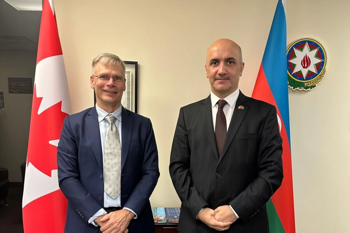 Azerbaijani diplomat discusses cooperation with Macdonald-Laurier Institute
