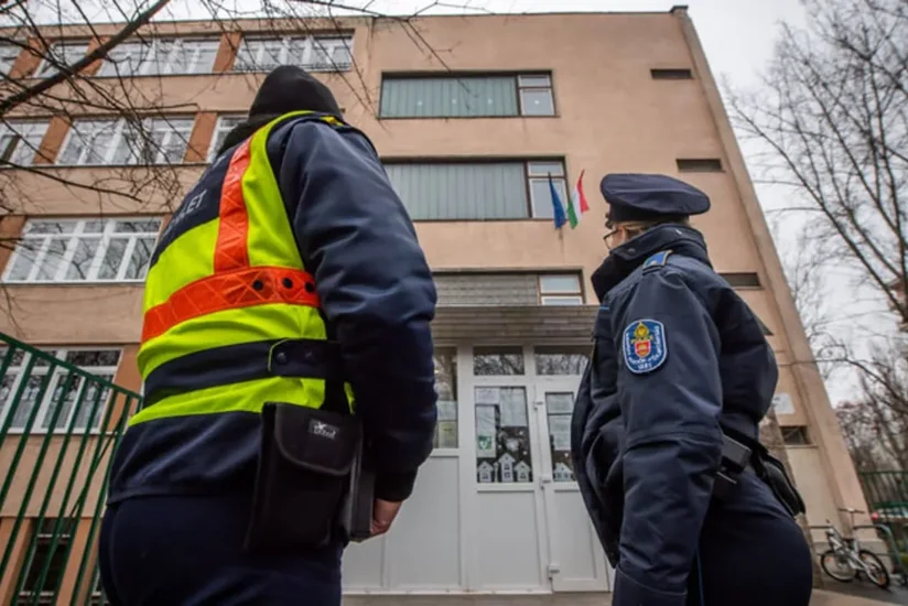 В одной из школ Будапешта занятия отменены после сообщения об угрозе взрыва