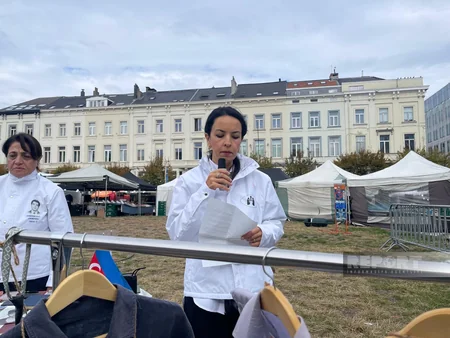 Семьи пропавших без вести в I Карабахской войне провели акцию перед Европарламентом